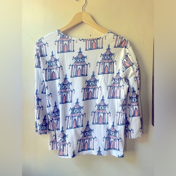 Three Islands Woman’s Cotton Top Size Medium - Picture 5 of 6